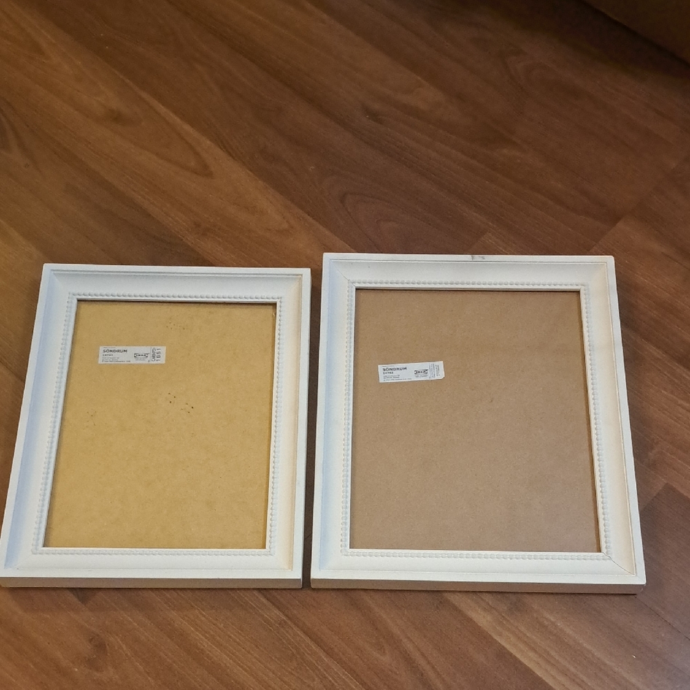 Classic White Ikea Picture Frame Duo